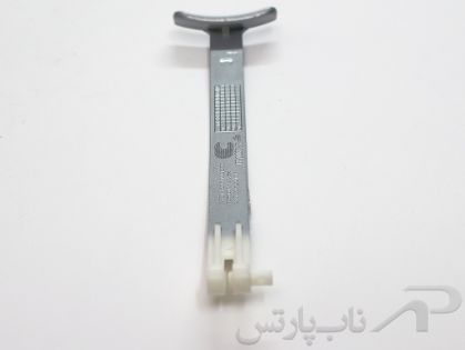 تصویر  دسته رها کننده قلاب درب موتور پارس - نقره ای