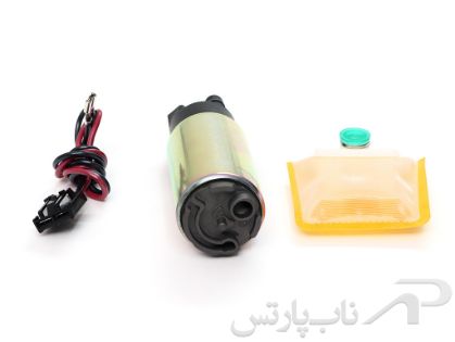تصویر  مغزی پمپ بنزین (سوخت) باصافی و سیم رابط پژو 405 برند عظام