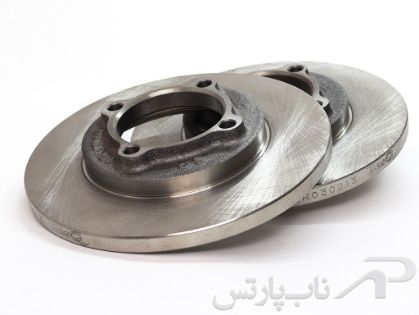 تصویر   دیسک ترمز چرخ جلو پراید دوعددی