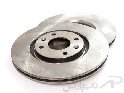 تصویر   دیسک ترمز چرخ جلو برند ماندو سمند  دوعددی 