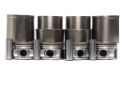 تصویر  پیستون سایز استاندارد طرح جدید WVP با بوش پلاتو و گژن پین پژو 405 (چهارعددی) برند عظام