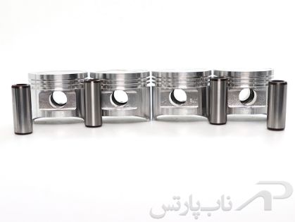 تصویر  پیستون سایز 0.25 (تعمیر اول) با گژن پین پراید دوگانه‌سوز چهارعددی 
