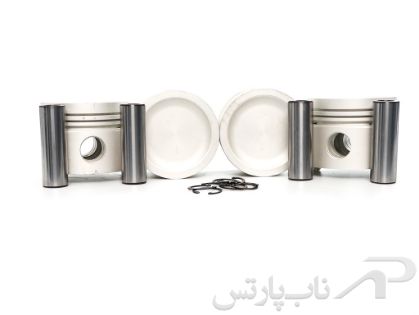 تصویر  پیستون استاندارد(STD) با خار و گژن پین پیکان با موتور 1600 سی سی(LC-1600) چهارعددی 