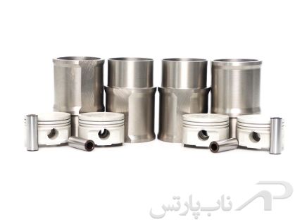 تصویر   پیستون سایز استاندارد با بوش پژو 206 تیپ 2 موتور (TU3-JP K) چهارعددی