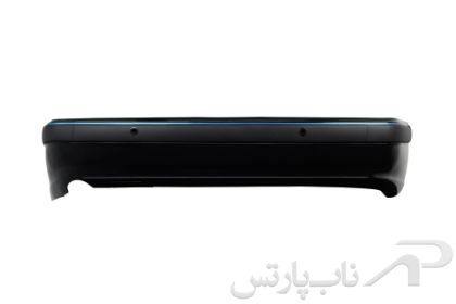 تصویر  مجموعه سپر عقب  بدون سنسور مشکی پژو پارس