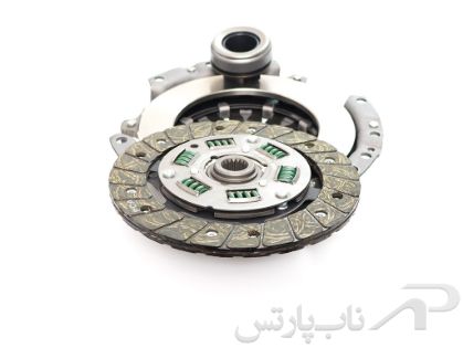 تصویر  دیسک و صفحه کلاچ (کیت کلاچ) پراید 111 طرح پلاس برند عظام