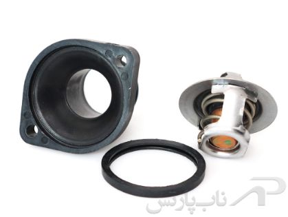 تصویر  ترموستات 89 درجه با درپوش پژو 206 صندوقدار موتور TU3 برند عظام