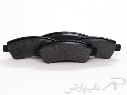 تصویر  لنت ترمز دیسکی جلو پژو 206 صندوقدار موتور TU5 برند عظام