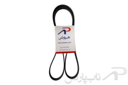 تصویر  تسمه دینام پژو 206 مدل 6 شیاره (6PK-1568) برند بس کیو (BesQ)