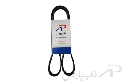 تصویر  تسمه کولر و هیدرولیک پژو 405 SLX موتور TU5 مدل 5 شیاره (5PK-1253) برند آی آر امکو IREMCO