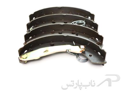 تصویر  لنت ترمز کفشکی عقب سمند موتور EF7 برند آی آر امکو IREMCO