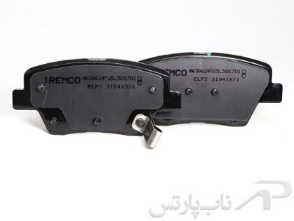 تصویر  لنت ترمز دیسکی عقب دنا پلاس برند آی آر امکو IREMCO