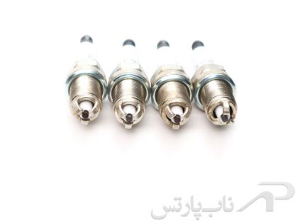 تصویر  شمع اکیوم سمند موتور XU7 پایه کوتاه  سه پلاتین کد RFC58LZ3EX برند امکو IREMCO (آی آر آمکو)