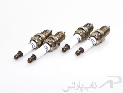 تصویر  شمع سمند موتور EF7 پایه کوتاه تک پلاتین برند عظام