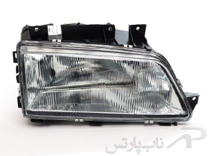 تصویر  چراغ جلو با لنز PC(طلق) سمت راست پژو 405 برند مدرن