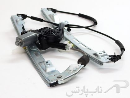 تصویر  شیشه بالابر برقی جلو راست (شاگرد) پژو 206 تیپ 5 طرح جدید برند آی آر امکو IREMCO