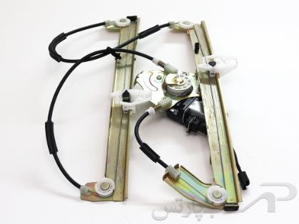 تصویر  شیشه بالابر برقی پژو 206 صندوقدار V8 جلو چپ (راننده) طرح قدیم برند ابری