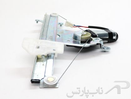 تصویر  شیشه بالابر برقی جلو راست (شاگرد) پراید 132 طرح زانتیا برند امکو IREMCO (آی آر آمکو)