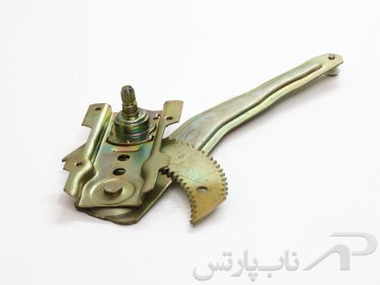 تصویر  شیشه بالابر دستی عقب راست (شاگرد) شفت کوتاه پراید 132 برند ابری