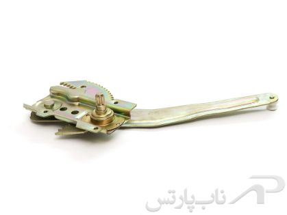 تصویر  شیشه بالابر دستی عقب چپ (راننده) شفت کوتاه پراید 132 برند ابری