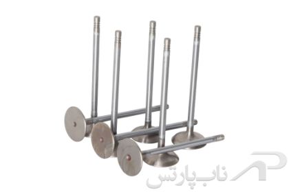 تصویر  ست سوپاپ دود و هوا استاندارد موتور EF7 سمند برند سوپاپ ساوه