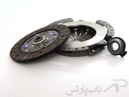 تصویر  دیسک و صفحه کلاچ (کیت کلاچ) سمند موتور EF7 طرح پلاس برند عظام