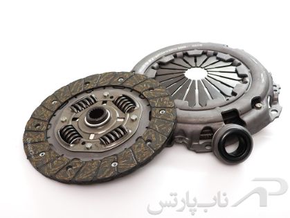 تصویر  دیسک و صفحه کلاچ (کیت کلاچ) پژو پارس LX (92تا95) برند عظام