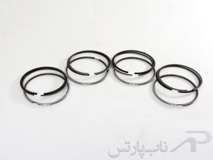 تصویر  رینگ پیستون کامل استاندارد Meinberg موتور XU7 سمند (دست 4 پیستون) برند عظام