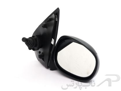 تصویر  آینه دستی راست (شاگرد) کامل پژو 206 برند کروز