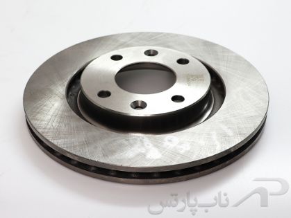 تصویر   دیسک ترمز چرخ عقب پژو 206 تیپ 5 دو عددی برند عظام