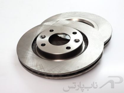 تصویر  دیسک ترمز چرخ عقب پژو 206 صندوقدار موتور TU5 دو عددی برند عظام