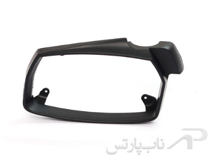 تصویر  قاب یا فریم دور شیشه آینه بغل برقی در جلو راست سمند