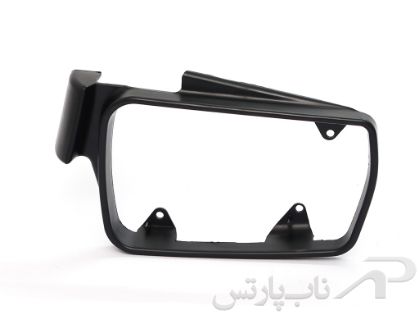 تصویر  قاب ( فریم) دور شیشه آینه بغل برقی سمت چپ  P7L -پژو 207