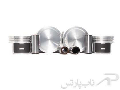 تصویر  پیستون سایز 0.25 (تعمیر اول) با ملحقات کامل (رینگ برند TP) پراید یورو 4 (چهارعددی) برند عظام