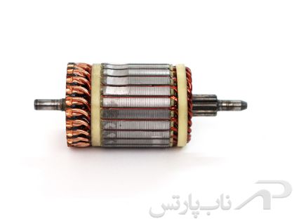 تصویر  آرمیچر استارت استام صنعت طرح جدید پژو پارس برند عظام