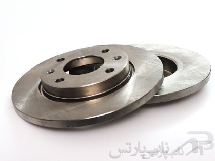تصویر  دیسک ترمز چرخ جلو پژو 206 صندوقدار V20 با موتور TU3 دو عددی برند عظام