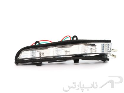 تصویر  مجموعه راهنمای آینه برقی چپ  پژو پارس جدید (لنزدار) برند کروز