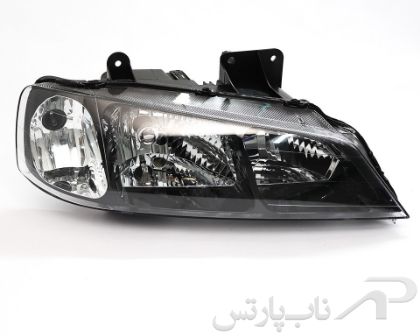 تصویر  چراغ جلو سمت راست پژو پارس طرح مشکی برند کروز