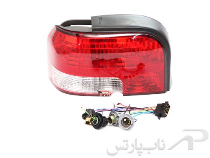 تصویر  چراغ خطر عقب با وایرست سمت چپ پراید 131 برند مدرن