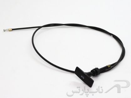تصویر  کابل (سیم) و دستگیره رهاکننده درب موتور پراید برند کابل خودرو