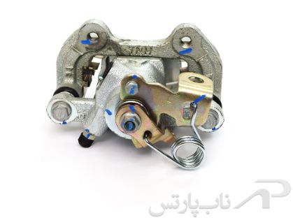 تصویر  کالیپر و سیلندر ترمز چرخ عقب چپ رانا برند آذین تنه