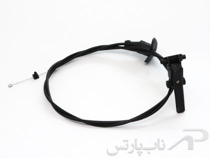 تصویر  کابل (سیم) و دستگیره رهاکننده درب موتور پژو 206 برند کابل خودرو