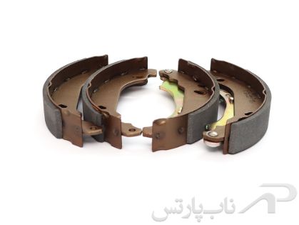 تصویر  لنت ترمز کفشکی عقب پژو 206 تیپ 2 و 3 برند بس کیو (BesQ)