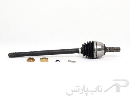 تصویر  نیم پلوس راست 22 خار (شاگرد) سمت چرخ تارا اتوماتیک برند قطعات محوری خراسان