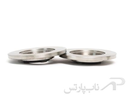 تصویر  دیسک ترمز چرخ جلو پراید دو عددی برند قطعات محوری خراسان