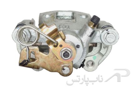 تصویر  کالیپر و سیلندر ترمز چرخ عقب چپ کامل پژو 207 اتوماتیک برند کروز