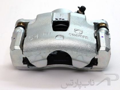 تصویر  کالیپر و سیلندر ترمز با لنت (تکستار) چرخ جلو چپ کامل پژو 207 اتوماتیک برند کروز