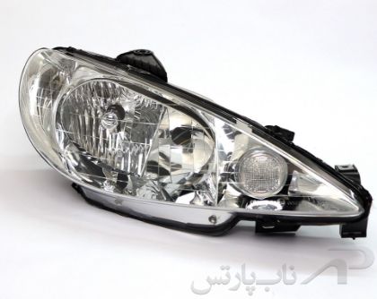 تصویر  چراغ جلو سمت راست پژو 206 تیپ 5 برند کروز