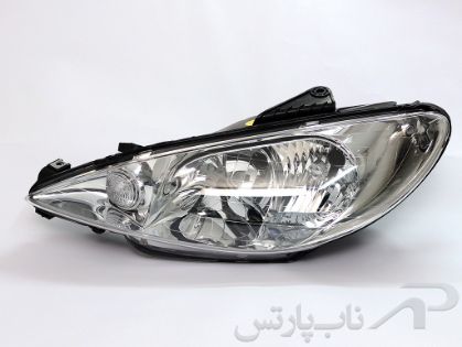 تصویر  چراغ جلو چپ (راننده) پژو 206 تیپ 3 برند کروز