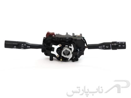 تصویر  دسته راهنما و برف پاکن (کلید چراغها) کامل پراید 111 برند کروز